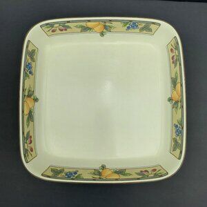 Mikasa Intaglio Garden Harvest Square Casserole Baking Dish Baker Lasagna Pan